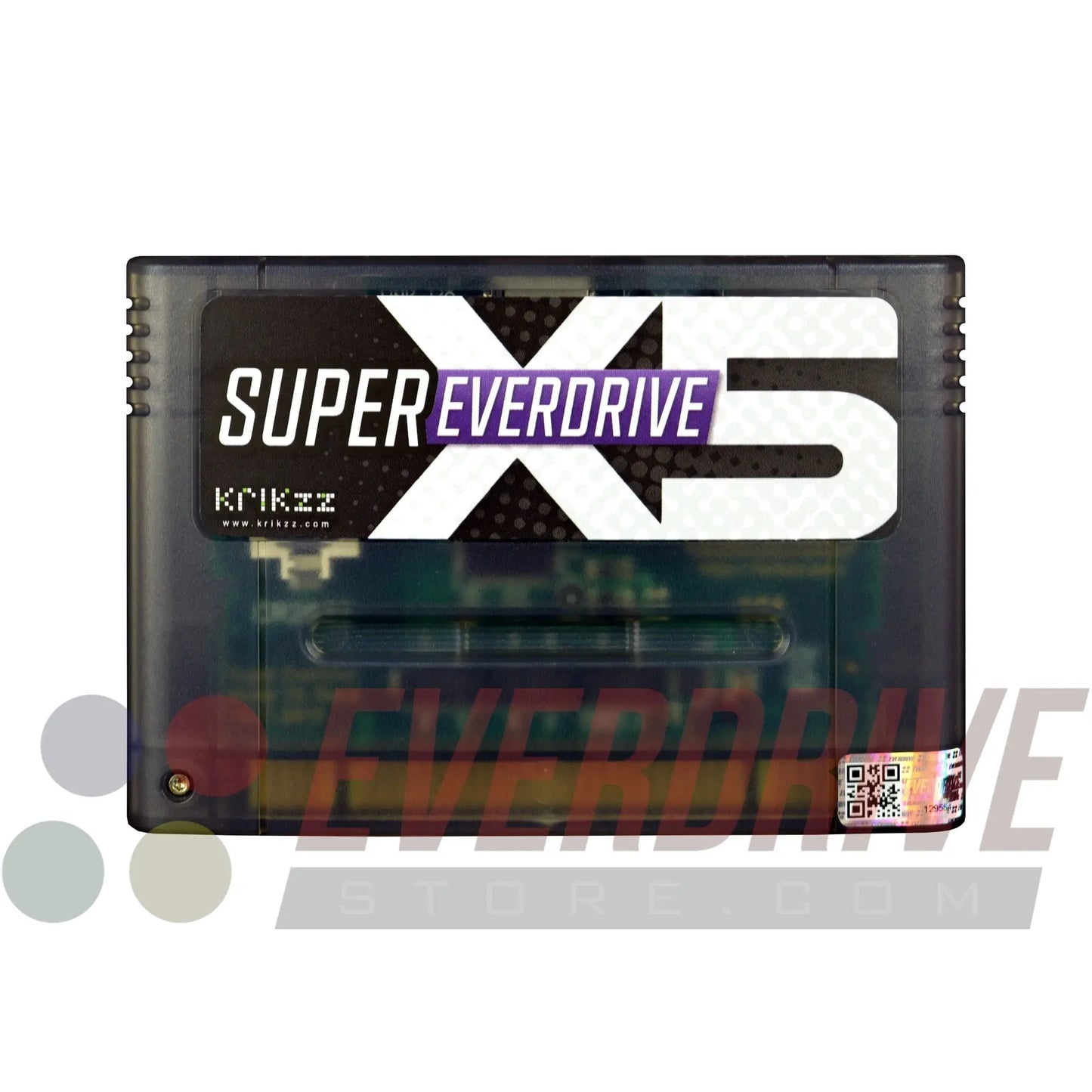 Super Everdrive X5 - Frosted Black Krikzz