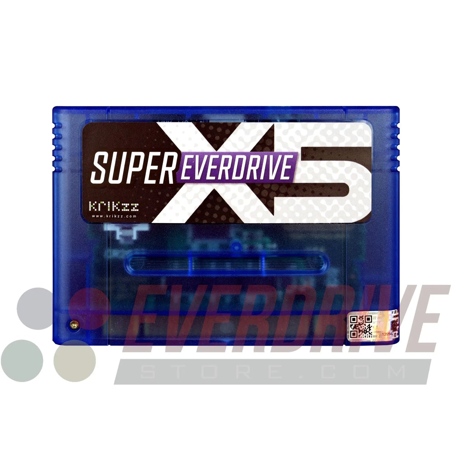 Super Everdrive X5 - Frosted Blue Krikzz