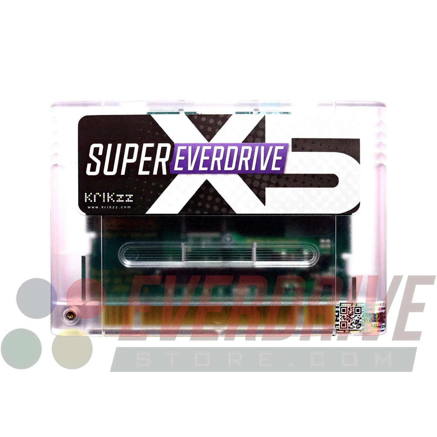 Super Everdrive X5 - Frosted Clear Krikzz