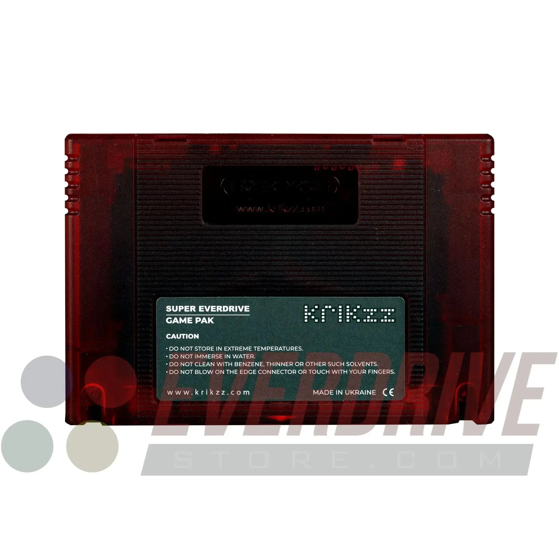 Super Everdrive X5 - Frosted Red - EverdriveStore.com