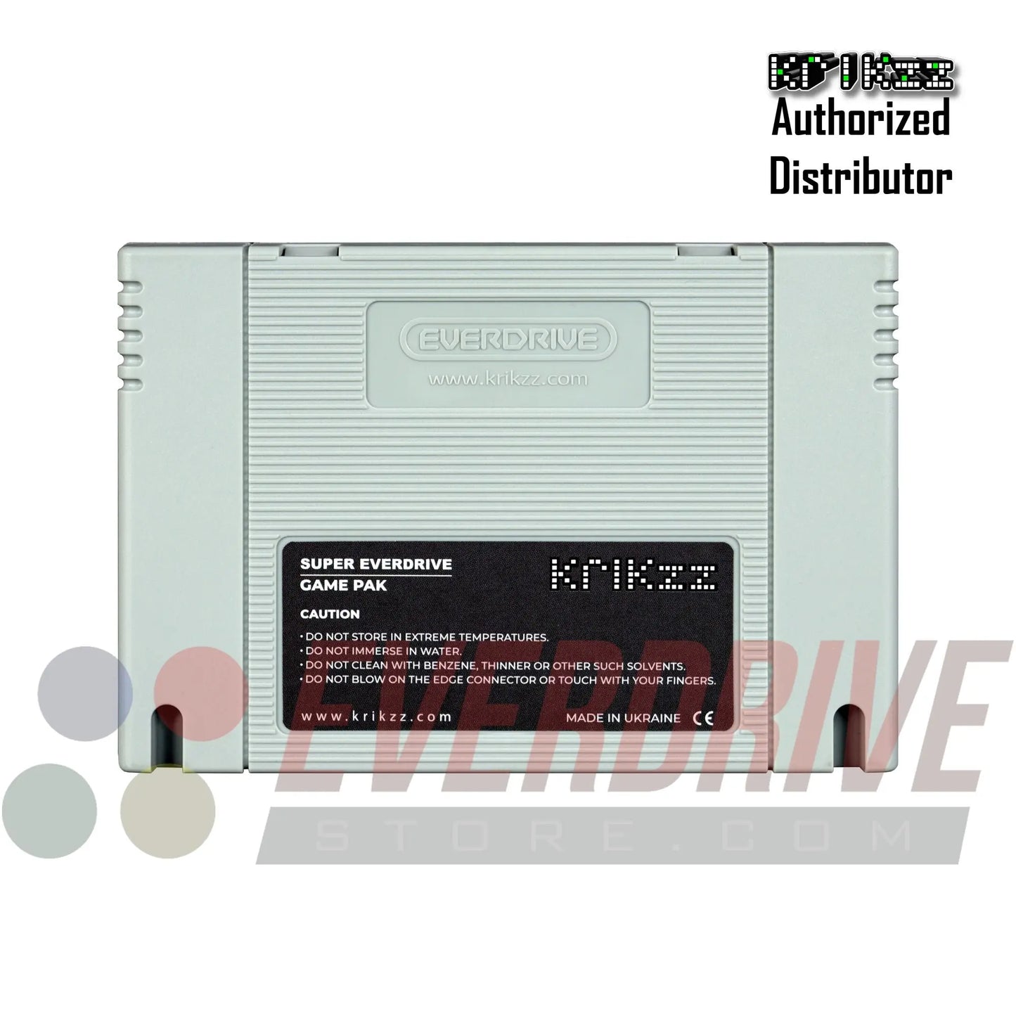 Super Everdrive X5 - Gray by Krikzz for SNES or Super Famicom Krikzz