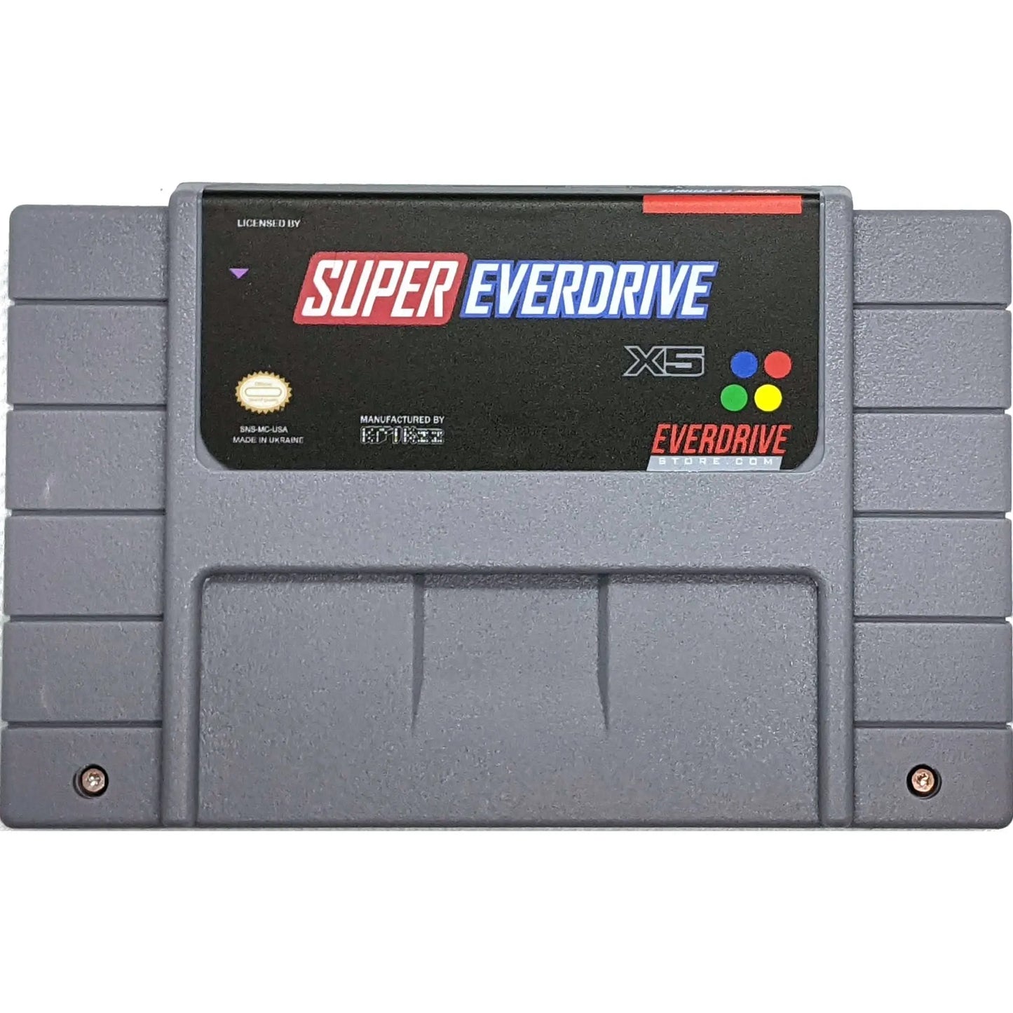 Super Everdrive X5 NAS - Gray By Krizz for SNES Krikzz