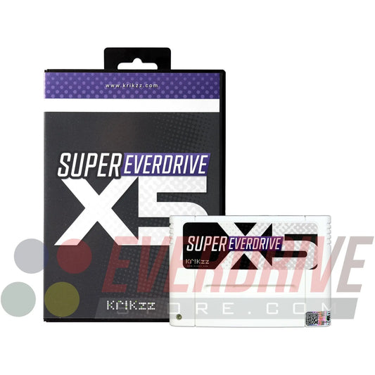 Super Everdrive X5 - White Krikzz