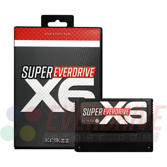 Super Everdrive X6 DSP - Black Krikzz