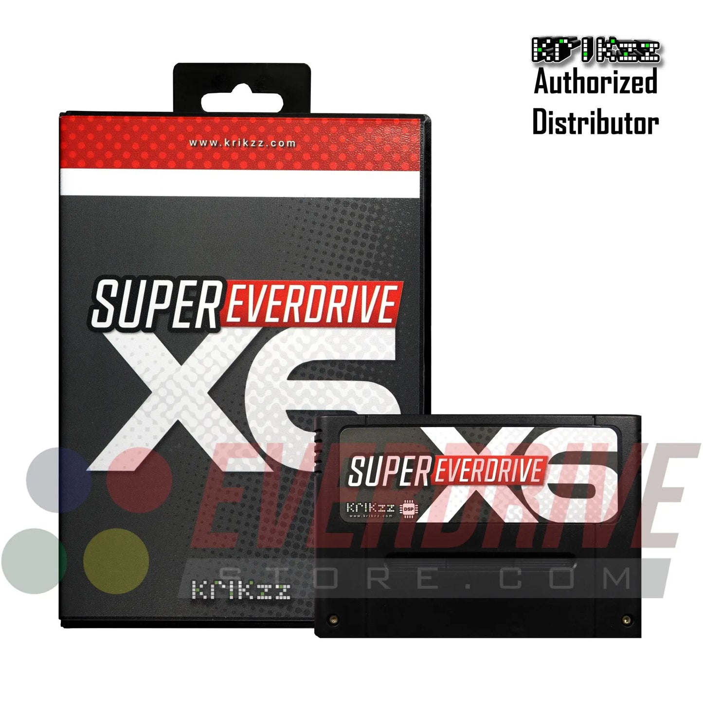 Super Everdrive X6 DSP - Black Krikzz