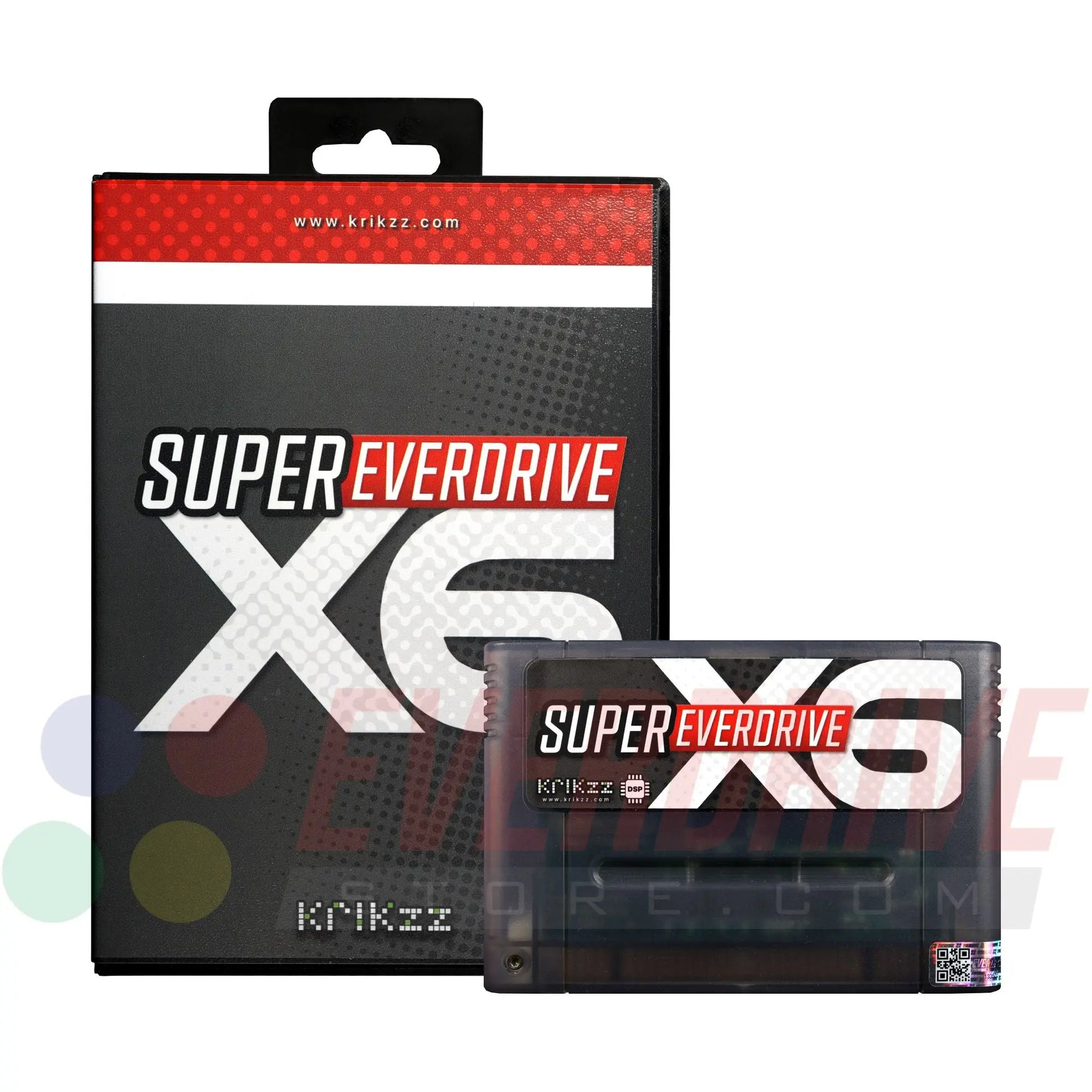 Super Everdrive X6 DSP - Frosted Black Krikzz