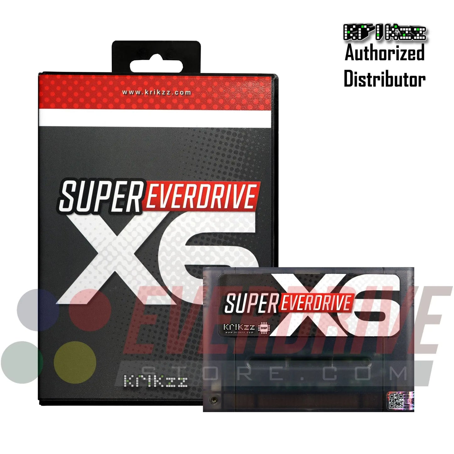 Super Everdrive X6 DSP - Frosted Black Krikzz