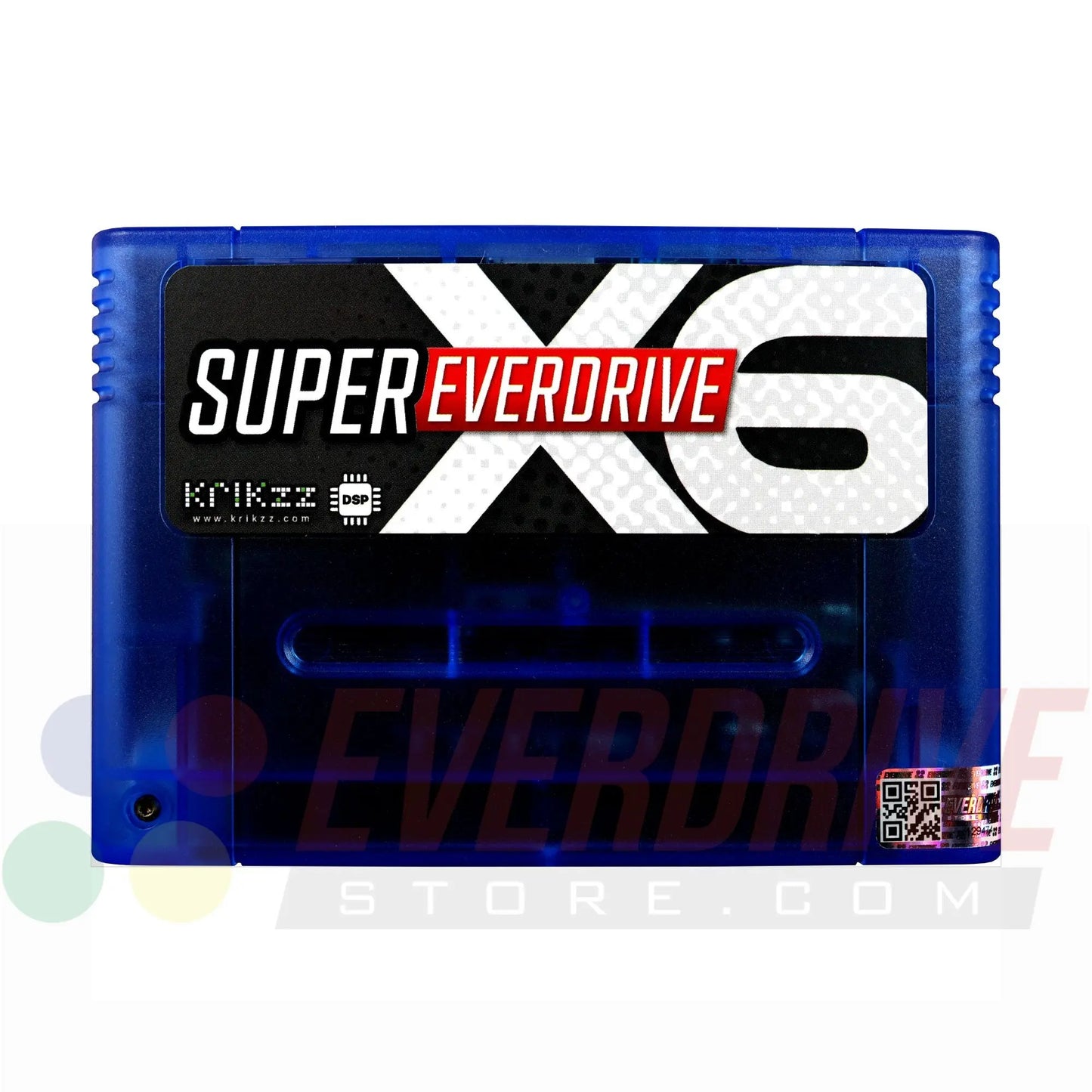 Super Everdrive X6 DSP - Frosted Blue Krikzz