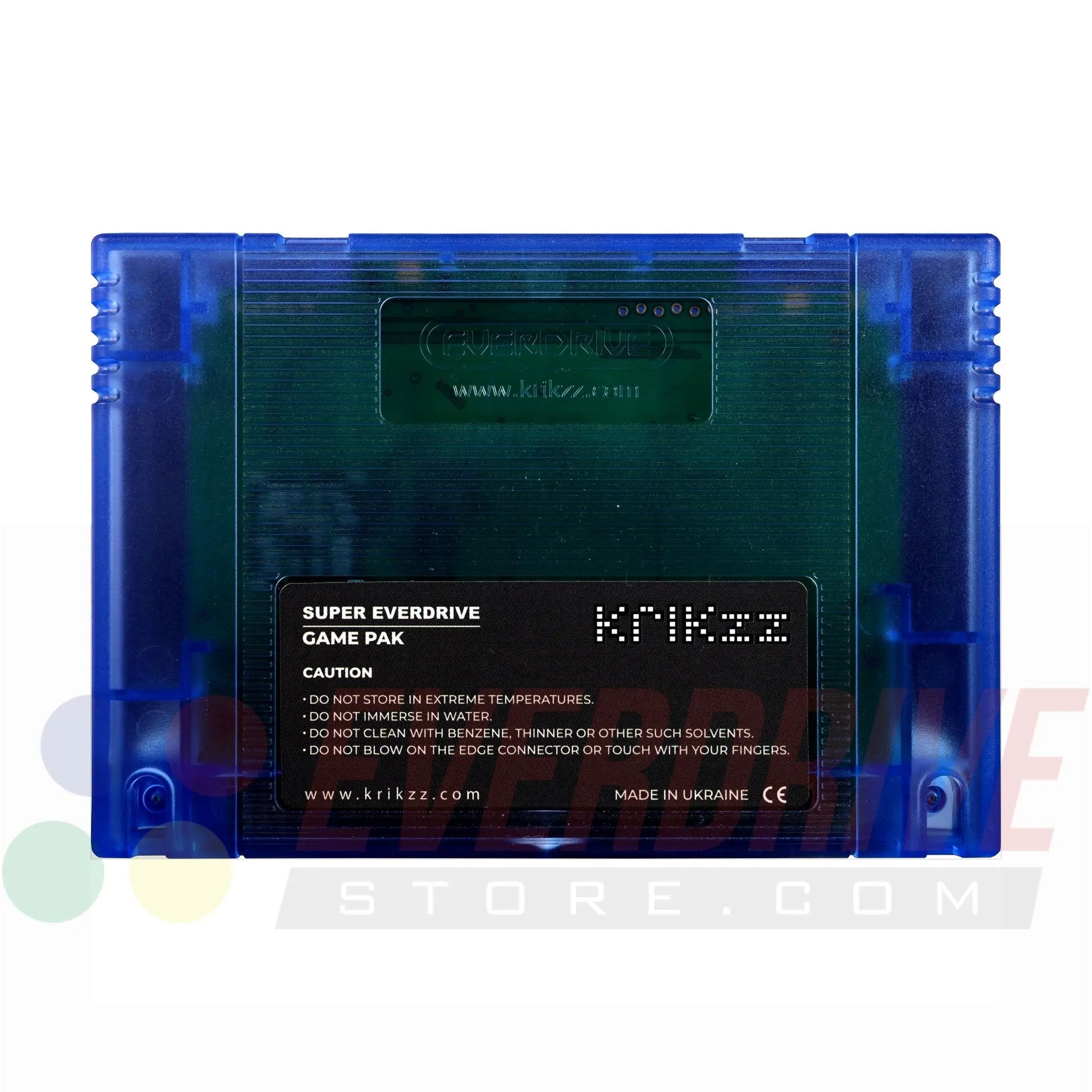 Super Everdrive X6 DSP - Frosted Blue Krikzz