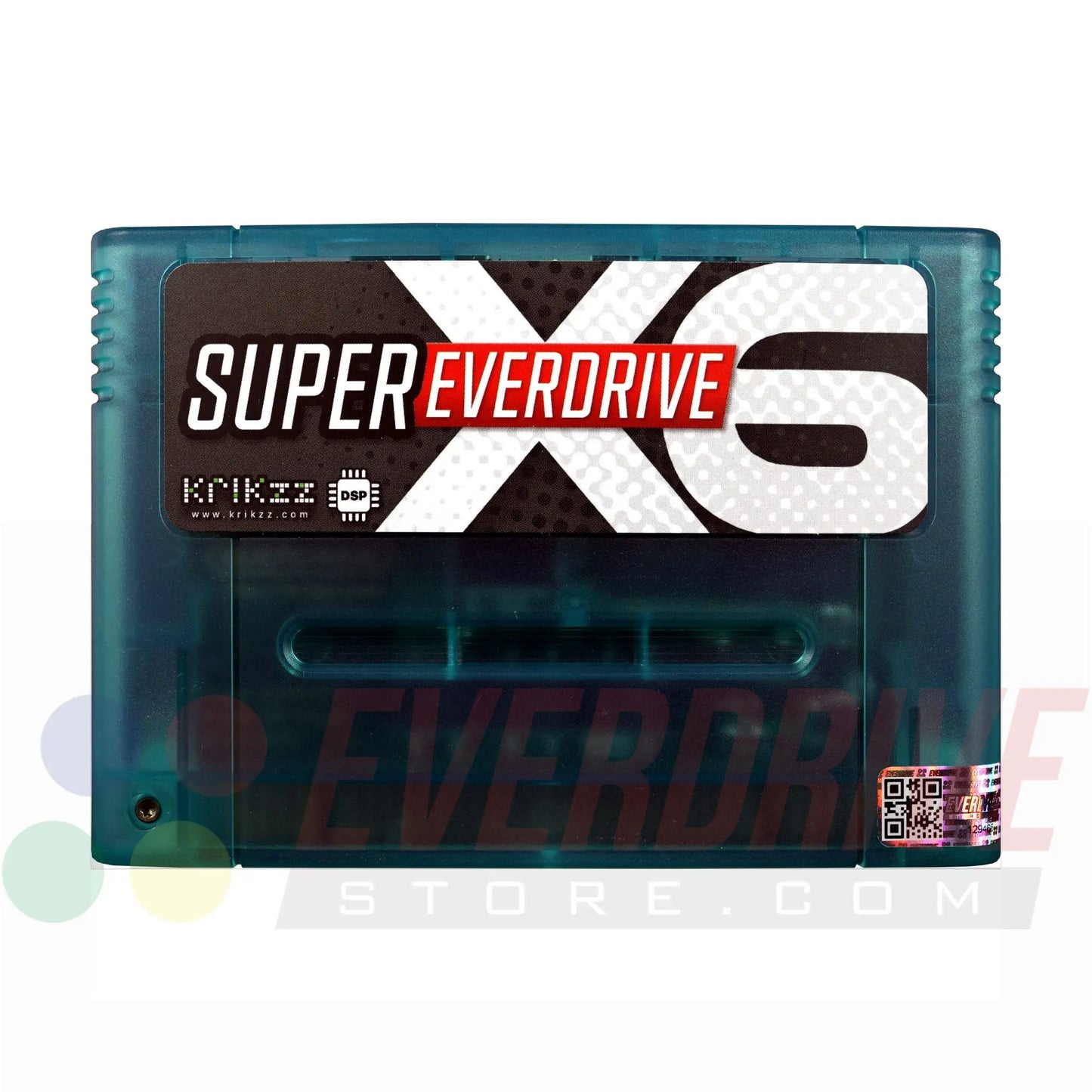 Super Everdrive X6 DSP - Frosted Turquoise Krikzz