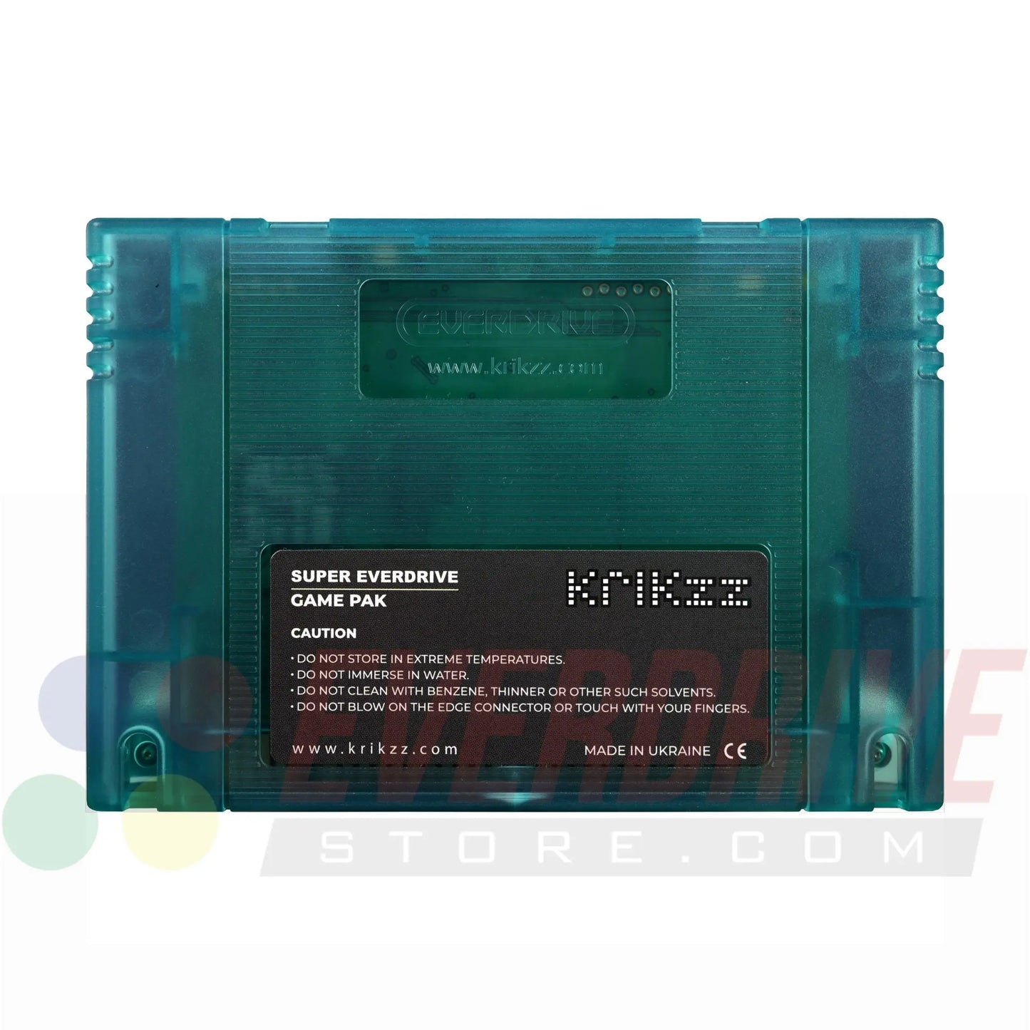 Super Everdrive X6 DSP - Frosted Turquoise Krikzz